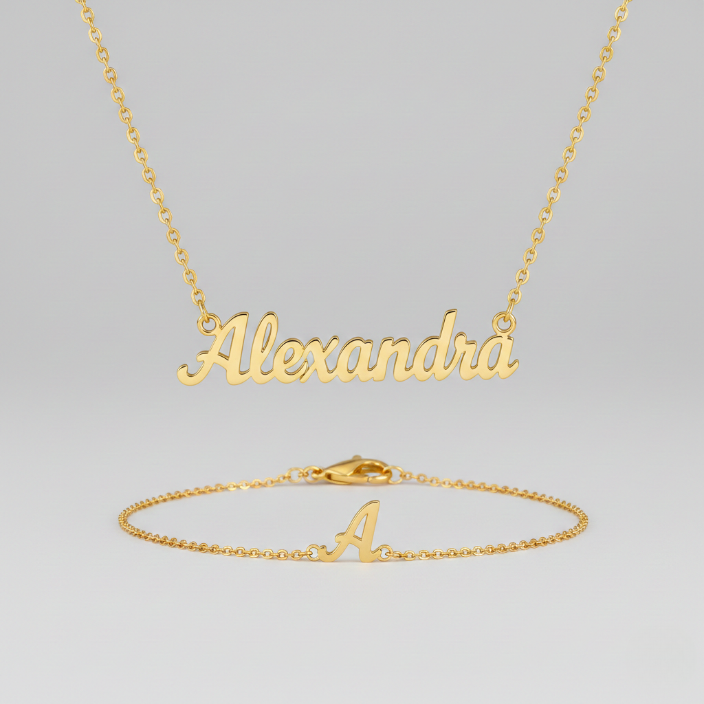 Collier personnalisé avec prénom - Alexandra