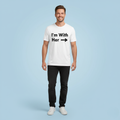 T-shirt Pour Couple - I Am With Her